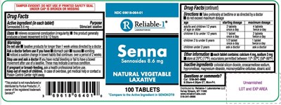 New Senna 8.6mg Label (New Senna 8.6mg Label)
